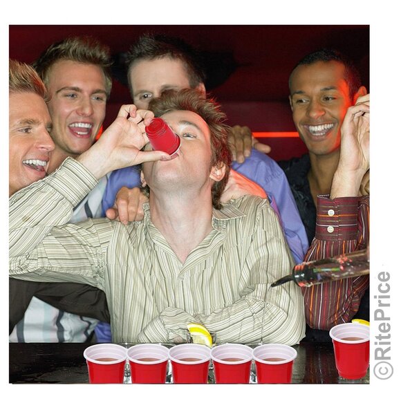 100 PCS Mini Red Cups 2oz Plastic Shot Glass Jelly Drink Party Disposable (5 PK) - Picture 13 of 13